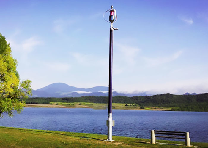 Energy Saving Solar And Wind Powered Street Lights Zero Carbon Emissions
