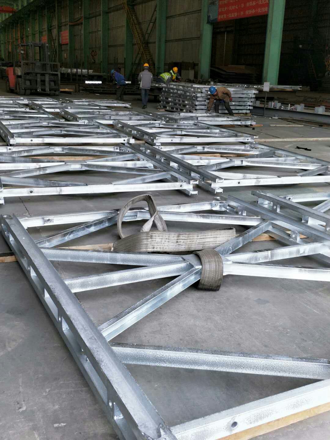 200 Model Temporary Bailey Bridge Parts Anti - Skid Surfacing Q460C Raw Material