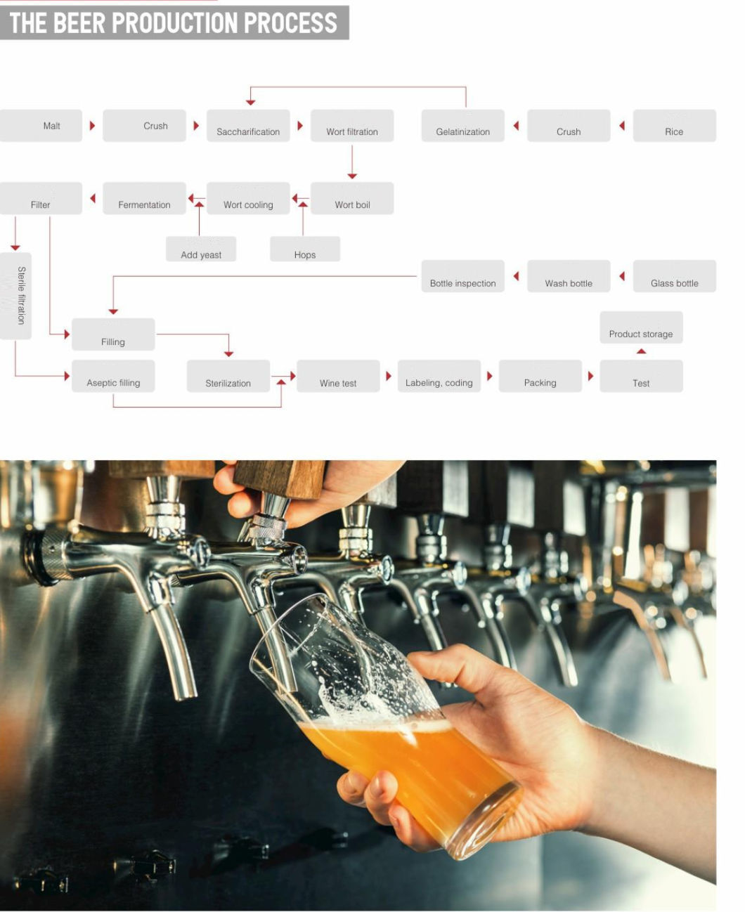 Brewery and Home Full Automatic Making Machine Wine Beer Brewing Equipment