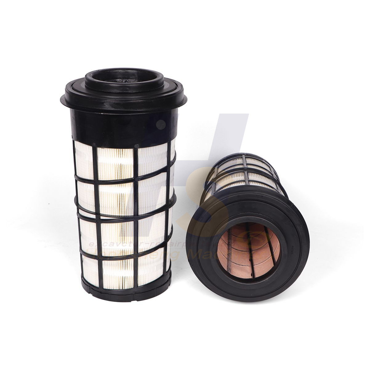 P611190 P611189 Excavator Air Filter Inner And Outer Grid