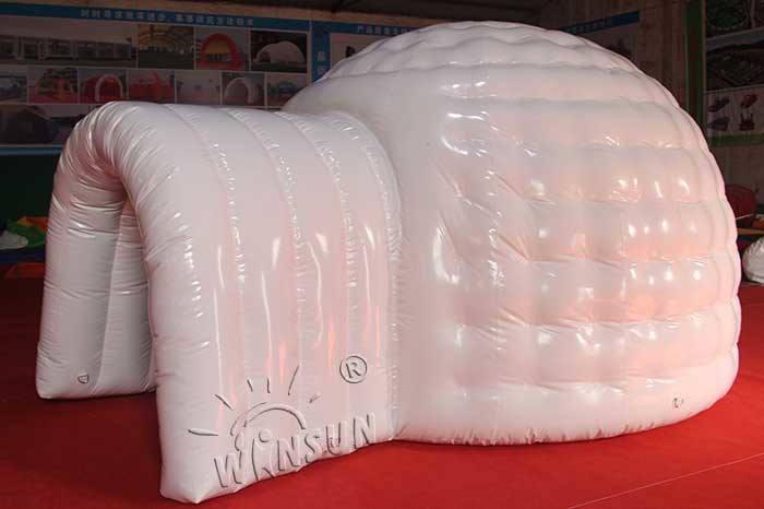 3 Layers PVC Inflatable Event Tent / Igloo Blow Up Tent For Hiring