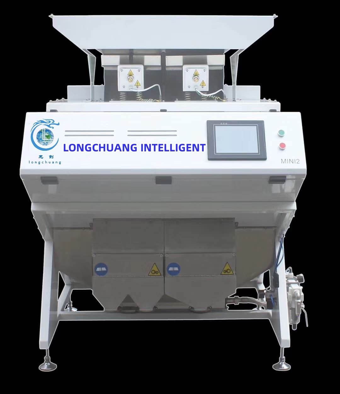 Mini Optical Coffee Beans Color Sorter Machine 2 Chutes LC-M2H