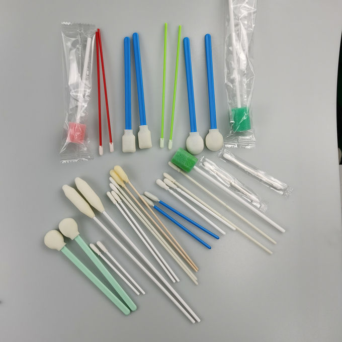 EO Sterilized Disposable Sampling Swab Length 135mm With PS Stick