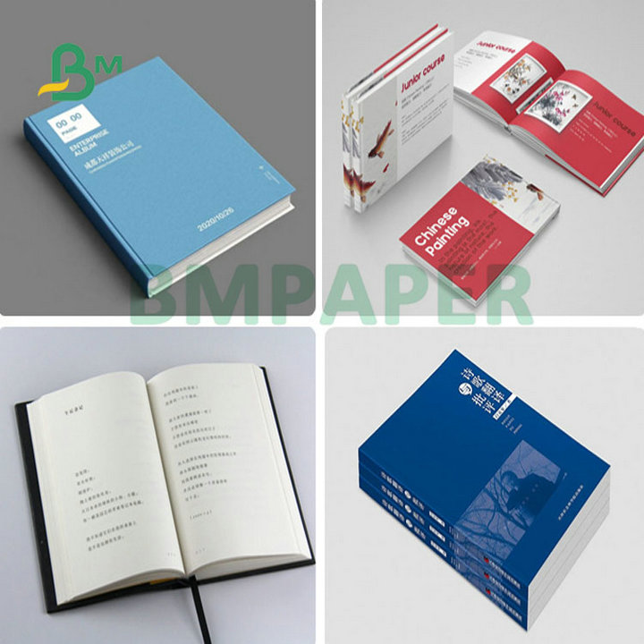 915 X 635MM 230gsm 250gsm Wood Free Uncoated Paperboard For Book Printing 