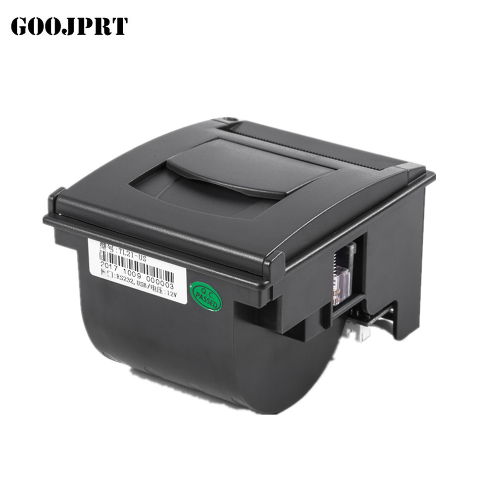 Fast Printing Panel Mount Printer Easy Paper Loading For Medical Equipment