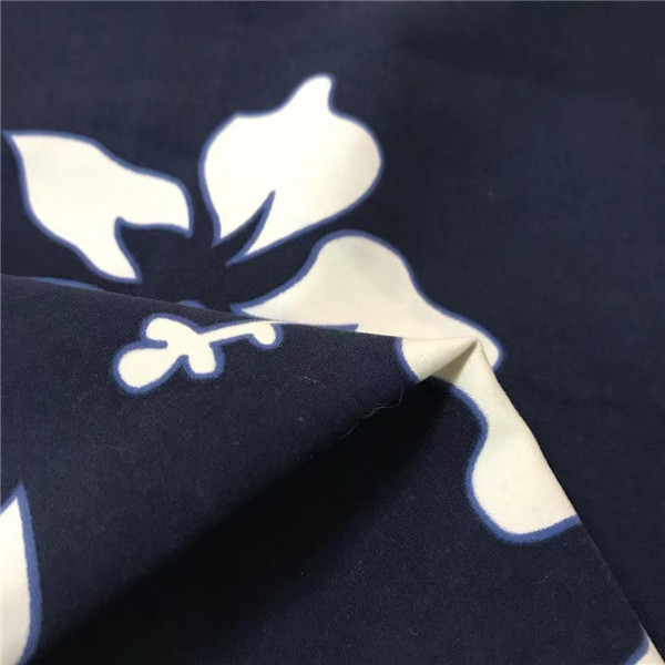 Printed 100 Polyester Microfiber Fabric For Clothing 75DX150D 115gsm 150cm