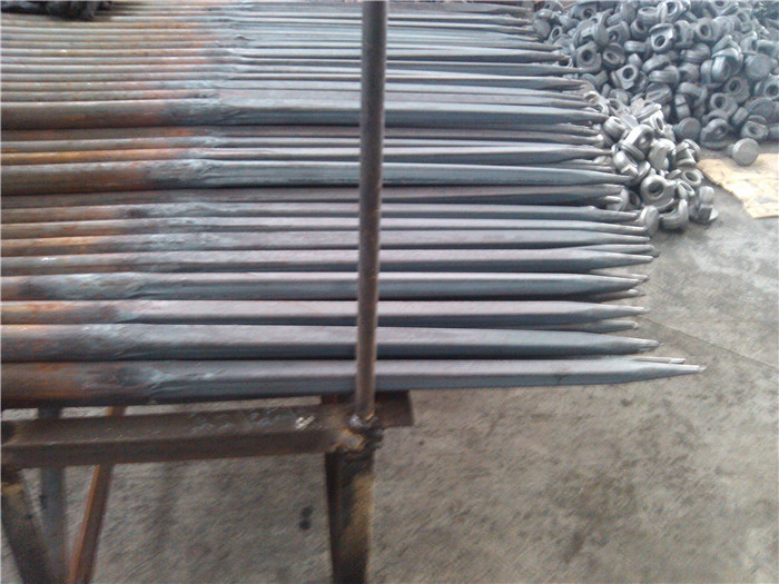 Painting forged Steel Parts Spring Steel agriculture equipments parts Forged Hine Tines
