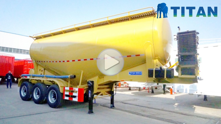 TITAN 3 Axle 35 CBM Pneumatic Dry Bulk Trailers for Sale