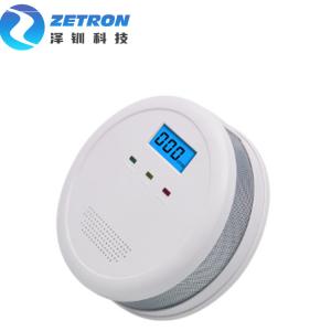 China 0-999ppm ABS Smart Carbon Monoxide Alarm , CO Gas Leak Detector With LCD Display on sale