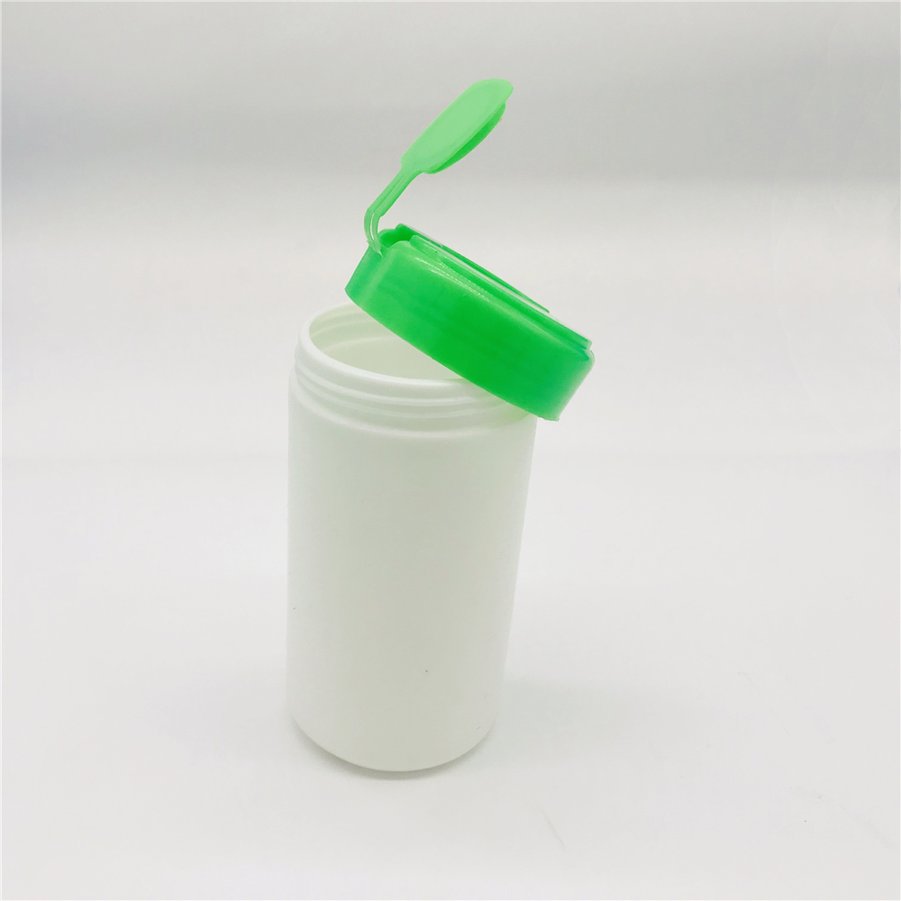 HDPE Wet Wipes Buckets ISO9001 Cylinder Wet Wipes Packaging Bottles