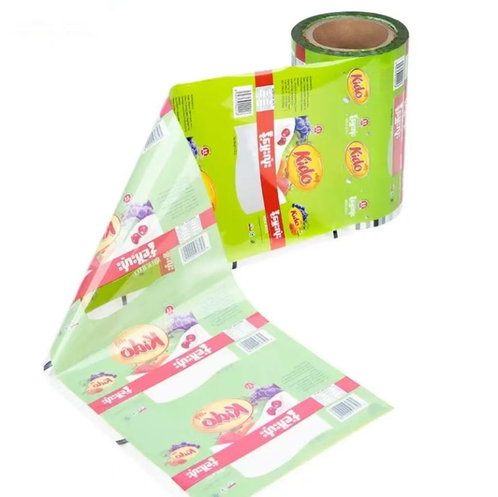 Customized Food Packaging Plastic Film Roll Nachos Pita Chips Food Flexible Packaging Film Roll Automatic Laminated Plastic Film