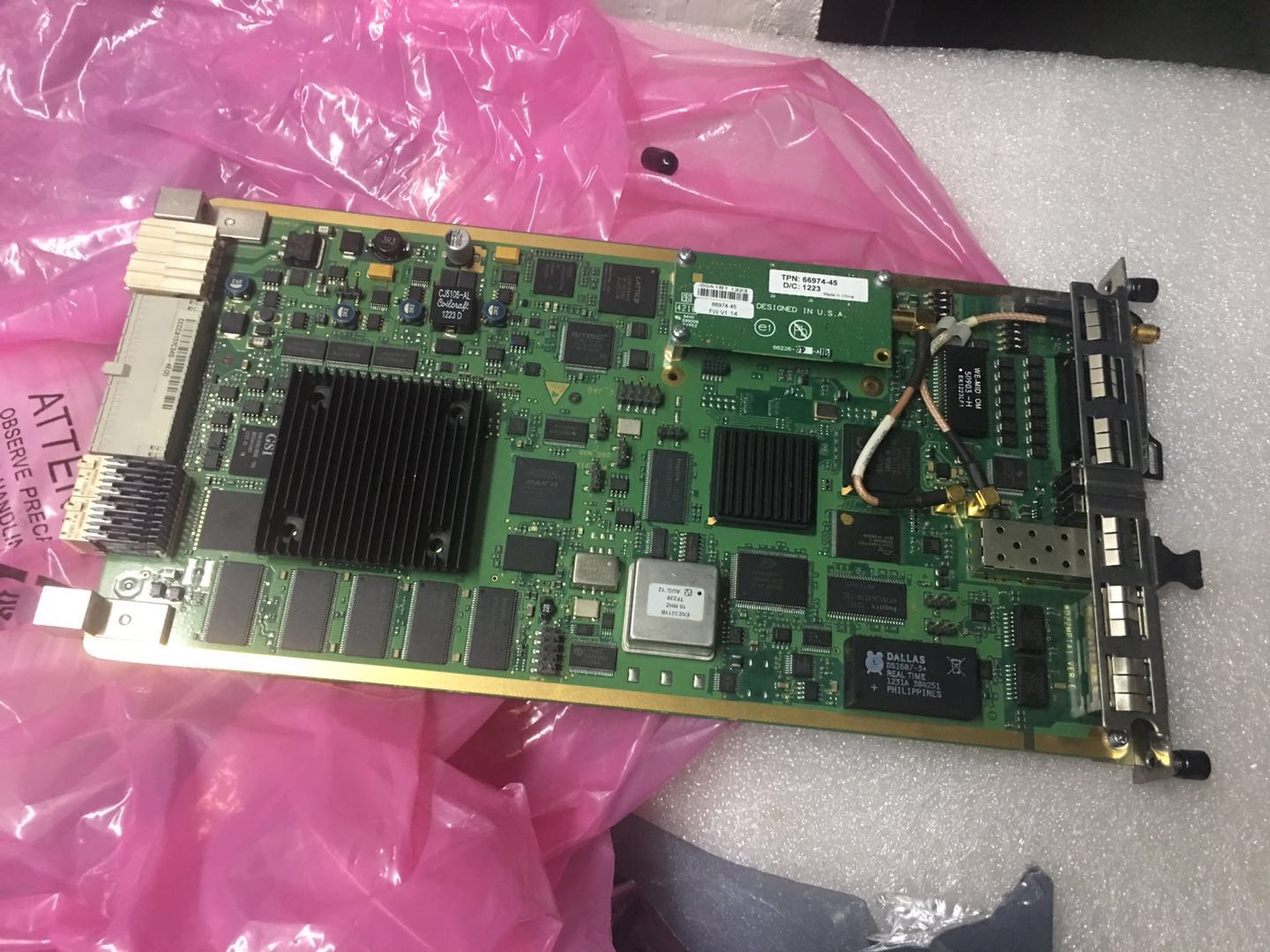 HUAWEI WMPT 03020JQE for UMTS WCDMA Main Processing and Transmission unit