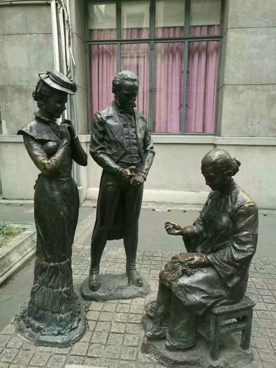 Customized Landscape sculpture,Garedn bronze sculpture,China bronze sculpture supplier