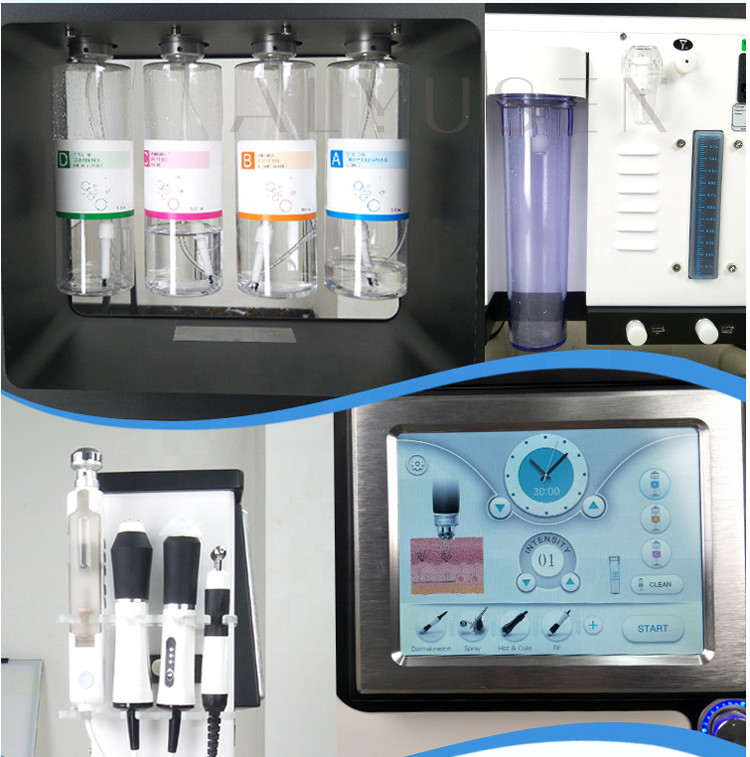 Facial Hydra Beauty Machine 7 In 1 Water Peel Hydrodermabrasion With Skin Analyzer