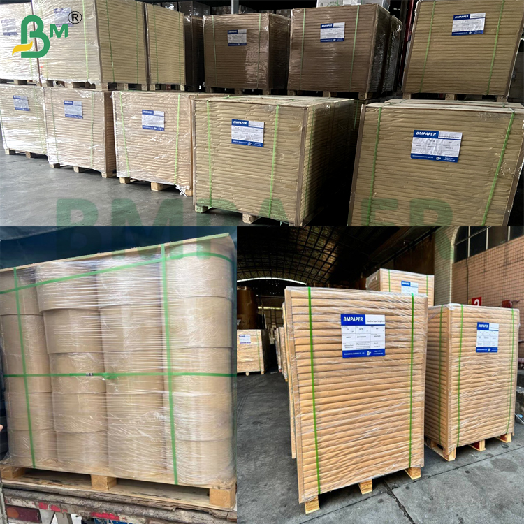 Durable 200g Unbleached Kraft Interleaving Paper for Stainless Steel Protection