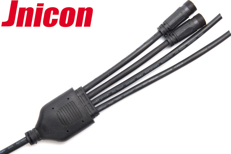Jnicon Outdoor Waterproof Connectors 2 Pin 300V 10A For LED Street Lighting