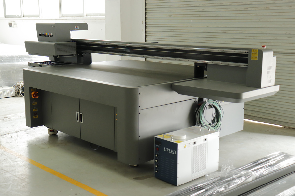 850KG UV LED Flatbed Printer With USB3.0 Ethernet And Serial Interface