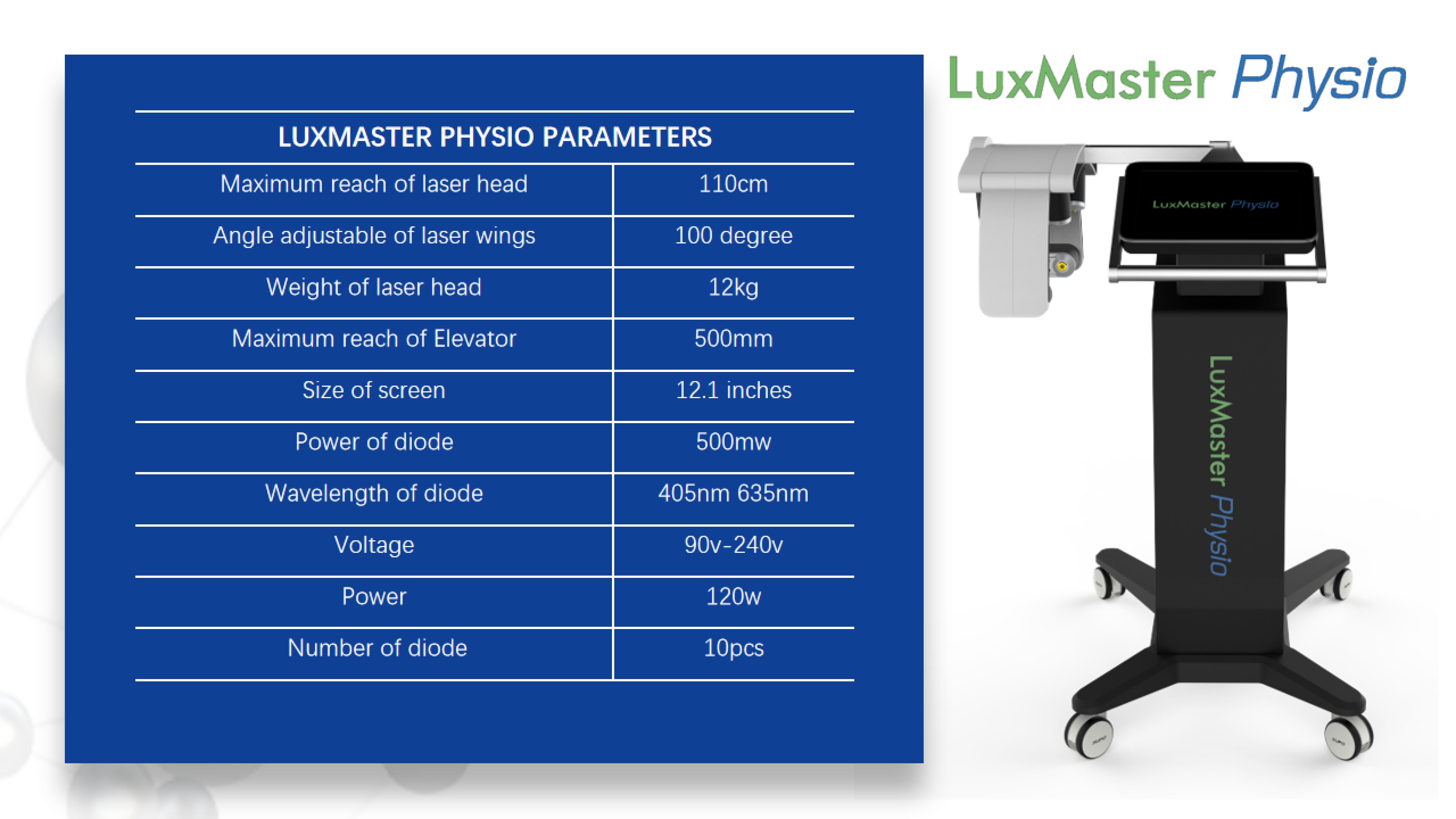 Innovative Physical Therapy Device Angle Adjustable Laser Wings for Optimal Recovery