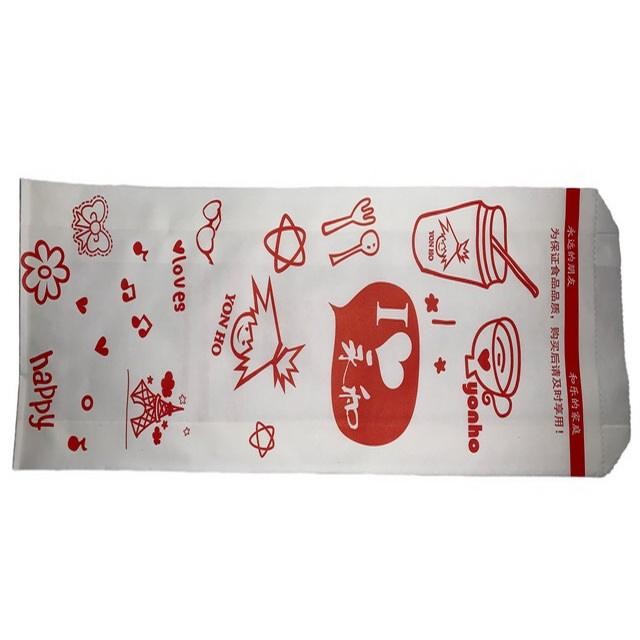 Factory Wholesale Food Grade White Kraft Aluminum Foil Paper Bags for Food Brown Kraft Paper Bag