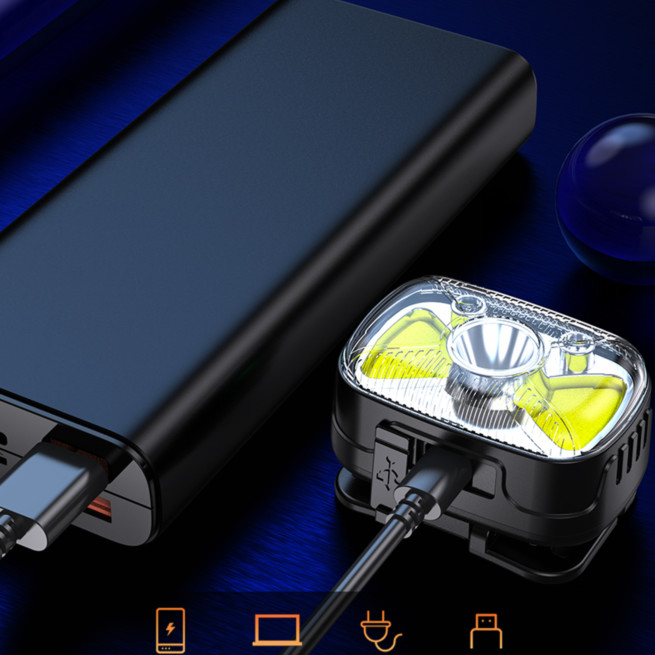 Waterproof LED Headlamp With TPU Band 8000lm Lumen 100-500M Beam Distance