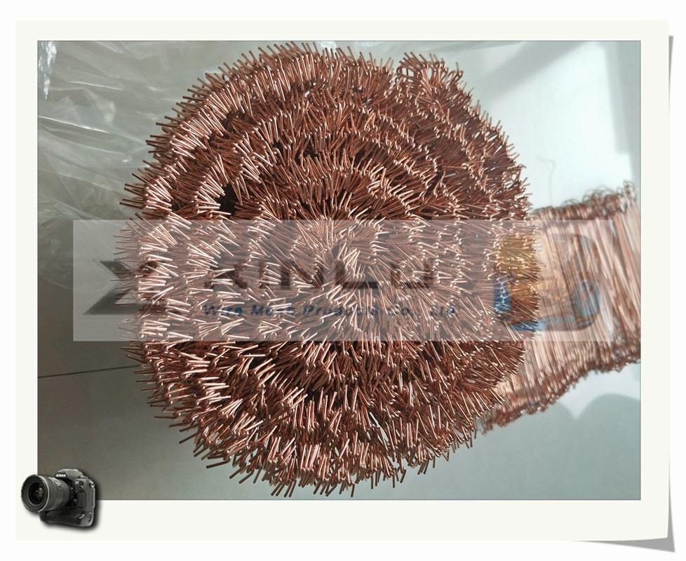 Copper Coated Twins Wire Double Loop Tie Wire 1.2mm Galvanized 4 Inch Length