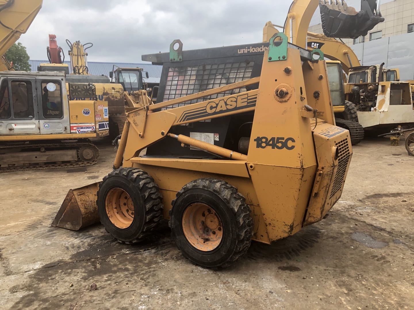 74hp Used Skid Steer Loader Case Engine Make 1845C