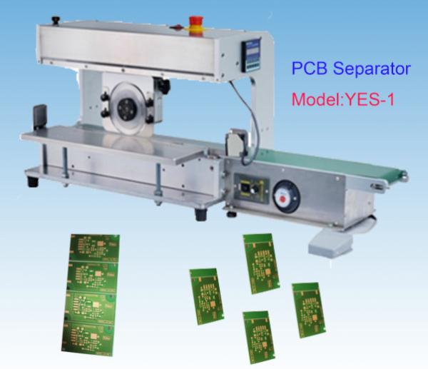Quality Blade Moving PCB Depanelizer With Conveyor Belt PCB Assembly for sale