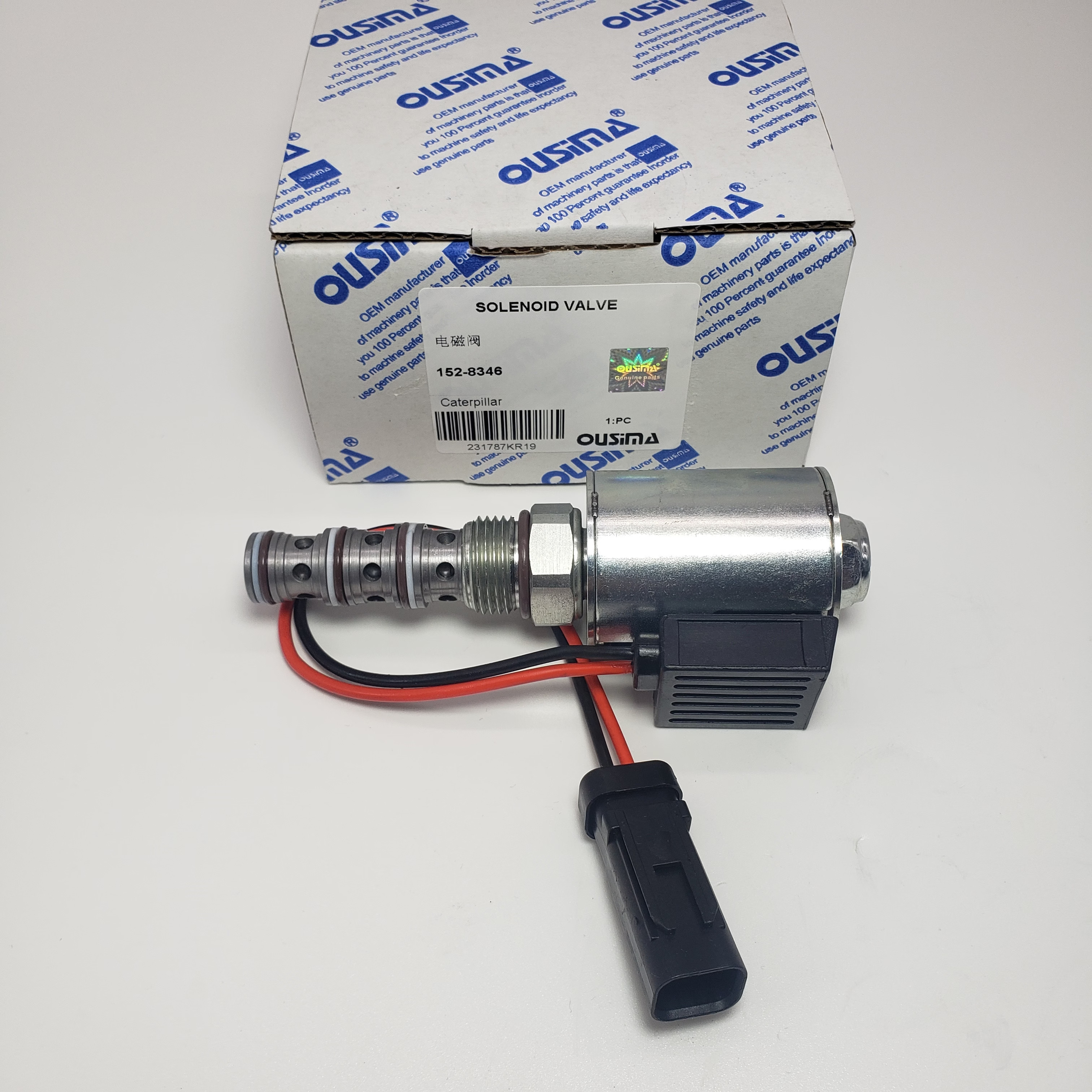 152-8346 1528346 Excavator Solenoid Valve For 312 320C 345C 120H D11R