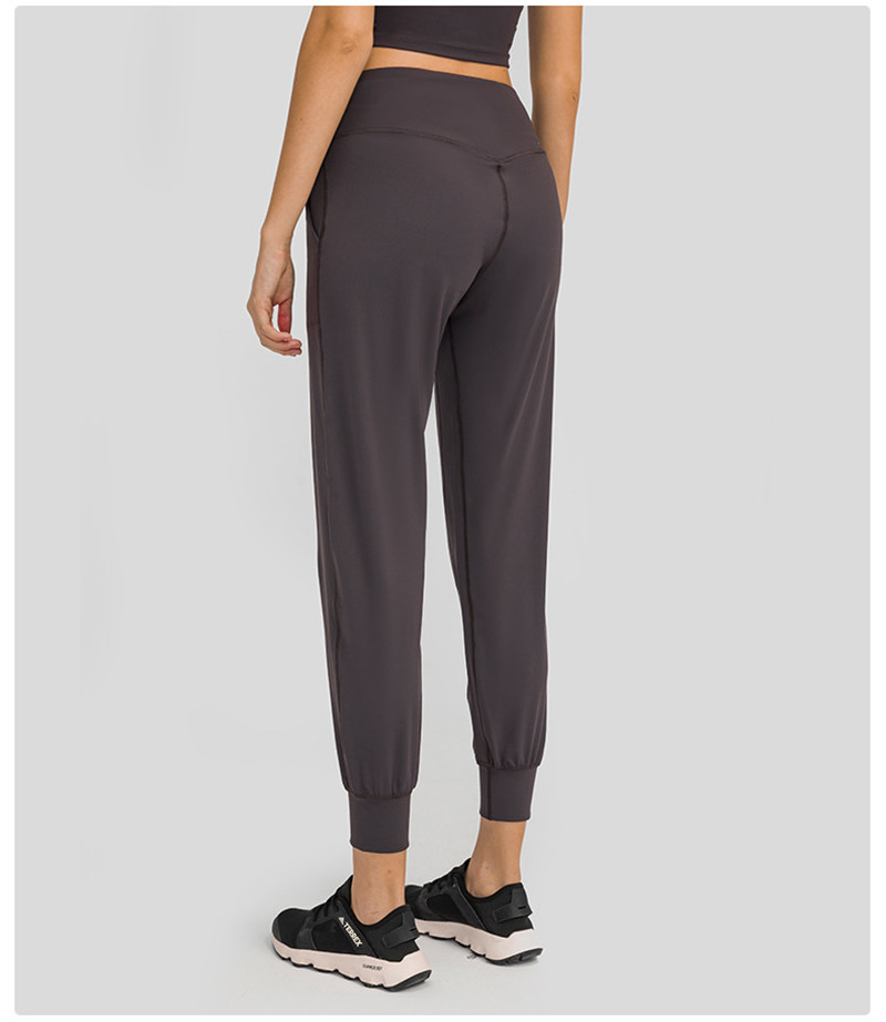 Side Pocket Women's Loose Jogger Pants Athletic Breathable Running Sweatpants