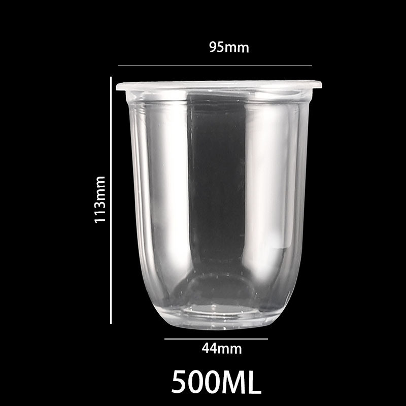 ODM U Shaped Plastic Cups For Parties Bbqs Catering Special Occasions