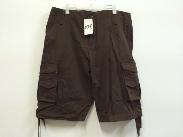 short, mens short in 100% cotton, fishing short, casual short, chocolate color,
