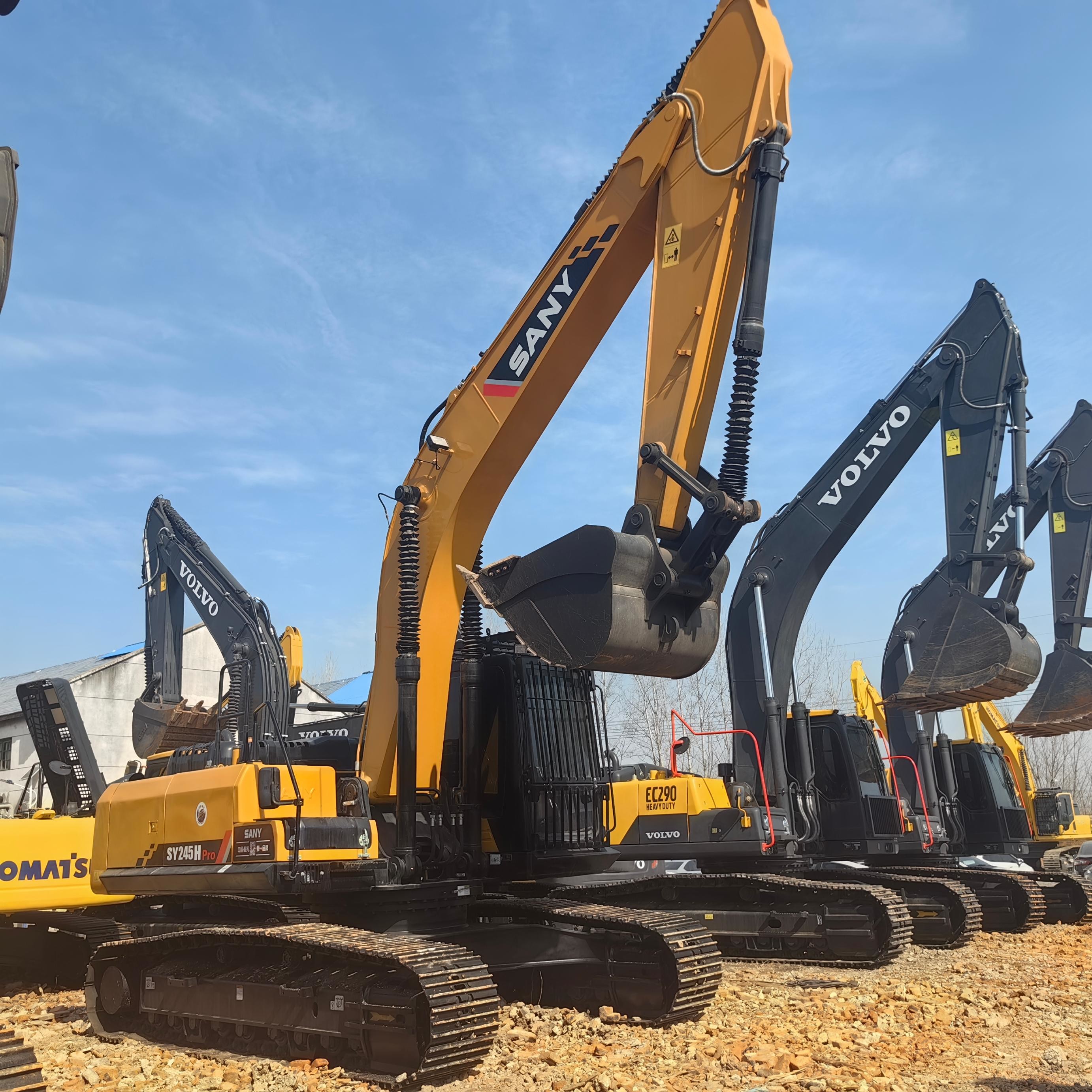 1.3m³ Bucket Capacity Used Sany SY245H 24 Ton Excavator Heavy Equipment Machine