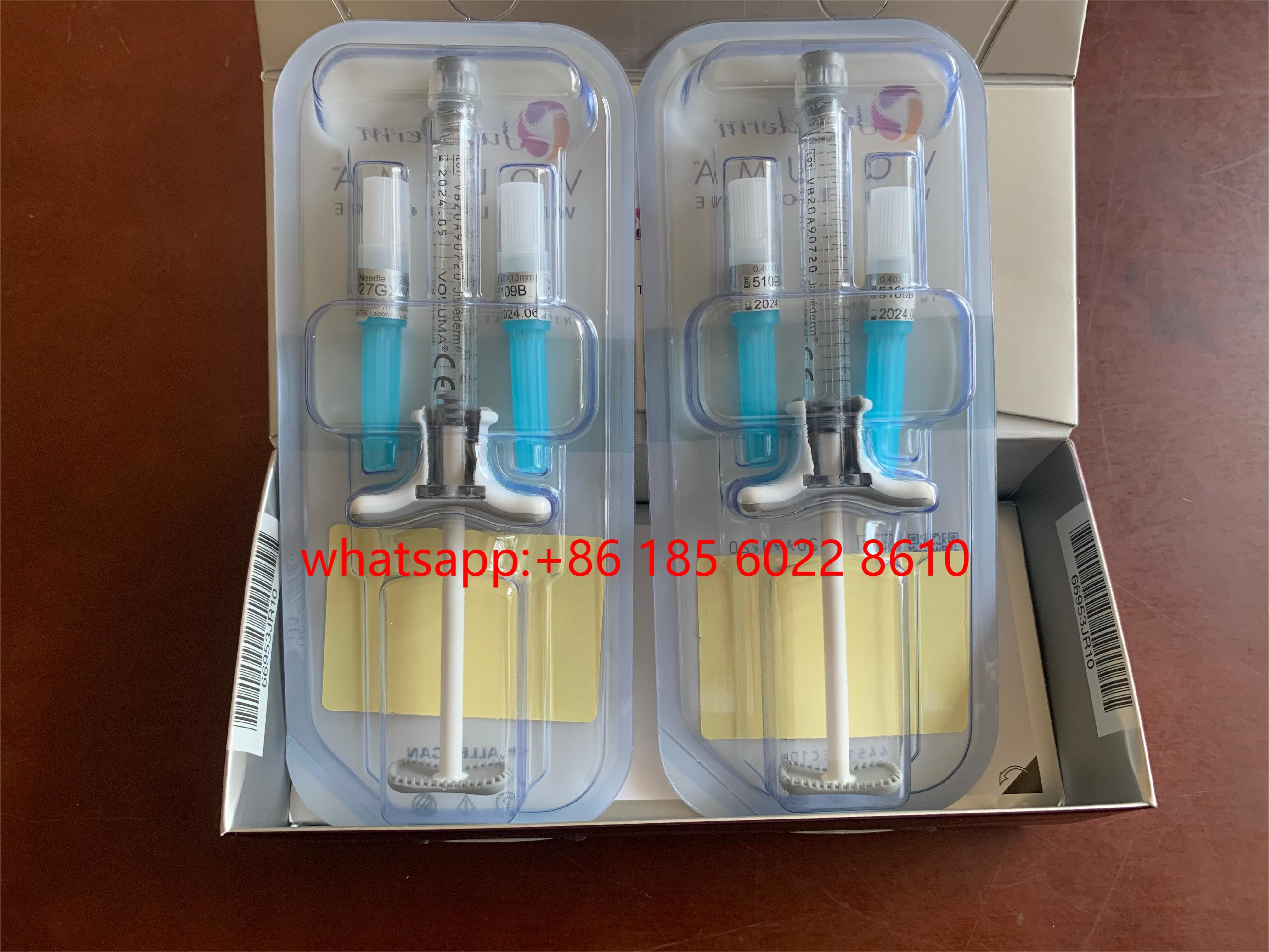 Juvederm Voluma Pure HA Injectable Facial Contouring Dermal Fillers 2pcsx1ml