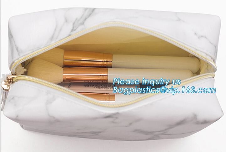 zipper tyvek paper makeup bag cosmetic bag,Waterproof Kraft Paper Tyvek Women Cosmetic Bags Makeup Bag,Toiletry makeup B