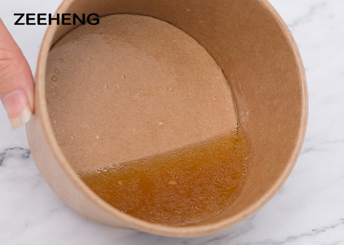 Disposable 36oz 1100ml Hot Paper Soup Bowls With Lids Food Container Customized Logo