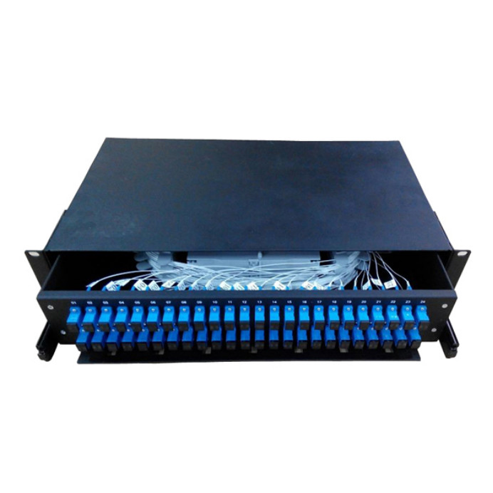 drawer type optical distribution frame patch panel fiber telecom