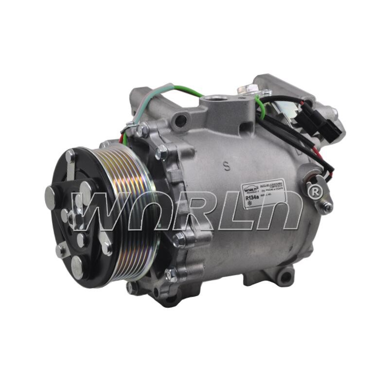 12V Auto Air Conditioner Repair Part Compressor TSRE09 7PK Car AC Compressor For Honda Civic FD2 KA20A