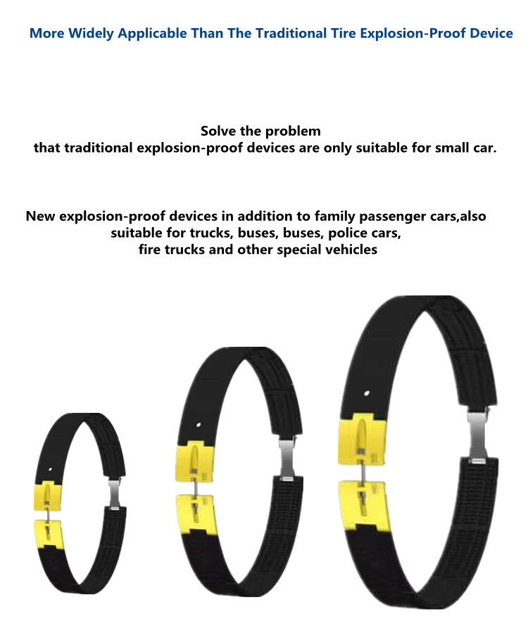 Standard 17 18 Inch Wheel Flat Tyre Protection For Pickup Trucks SUV MPV