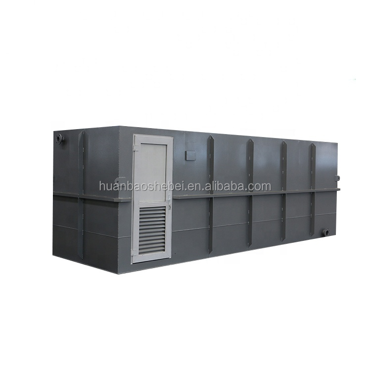 0.5-30m3/h Capacity Mobile Sewage Treatment Plant with MBR System Membrane Bioreactor