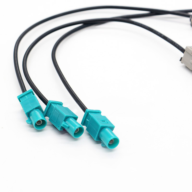 FAKRA To GT5 Bluetooth Connector Tnc Cable Assembly GSM Automotive