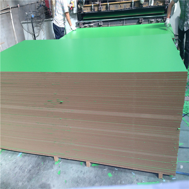 Both Side E0 Glue Melamine Faced 12mm Laminate Faced MDF