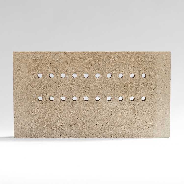 Beige Vermiculite Boiler Insulation Board Durable For Construction