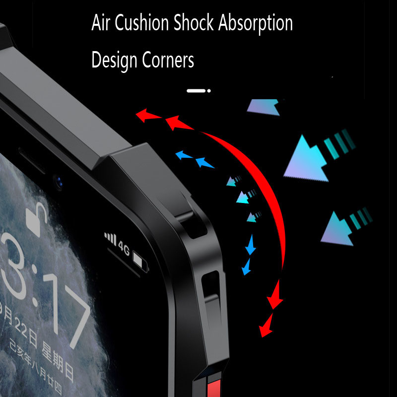 Durable Ultra Slim Hybrid Cell Phone Cases Four Corner Protective For Iphone 12 Pro Max