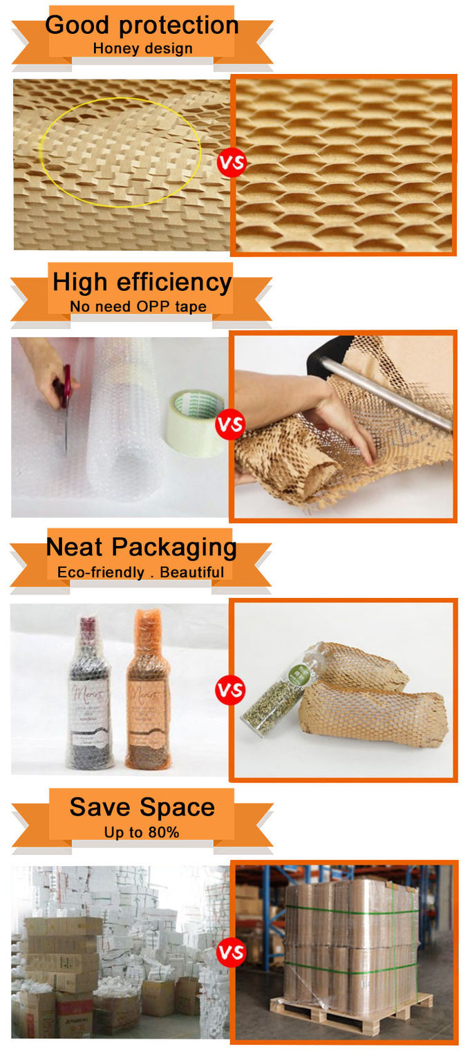 Black 100% Virgin Pulp 80gsm Eco Wrapping Paper Roll Cushion Packaging