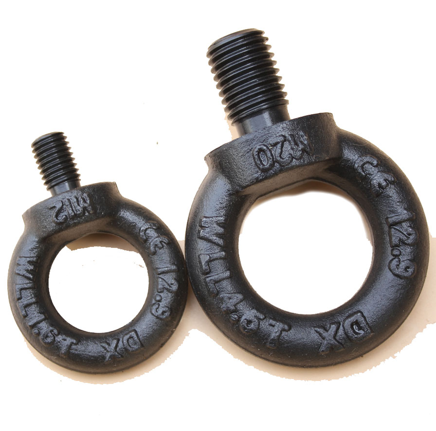 DIN580 Lifting Eye Bolts Carbon Steel Black Oxide Lifting Eye Bolt