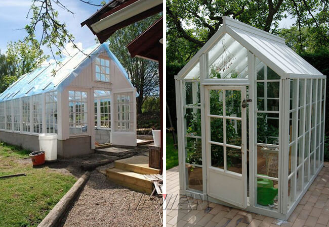 Modern Aluminum Victorian Lean To Greenhouse Weather Resistance