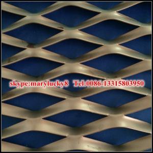 China architechtural external cladding/metal mesh facade cladding/expanded metal facade cladding on sale