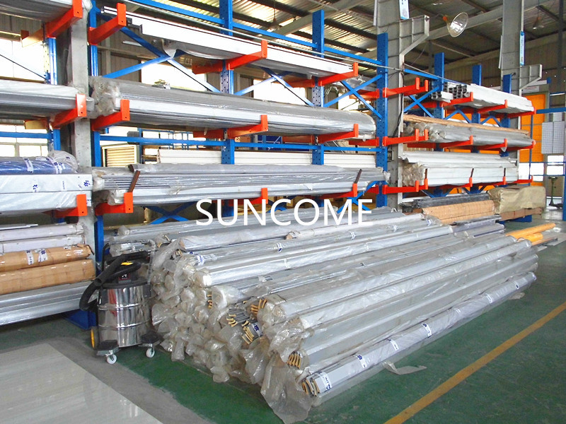 English Man Machine Interface High Speed Rolling Door Outside Big Wind Area