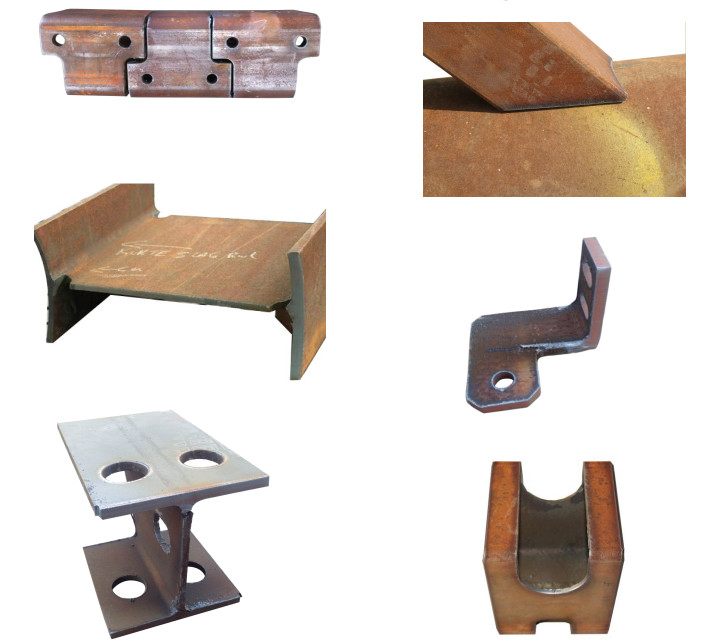 8 Axis CNC Plasma Pipe Cutting Beveling Machine For Circle / Square Hollow Section