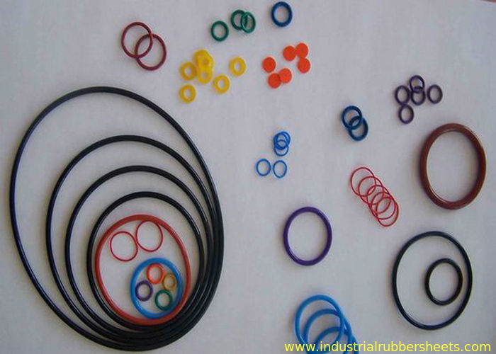 Black NBR O Ring , 8-12Mpa Silicone Rubber Washers for Industrial Seal